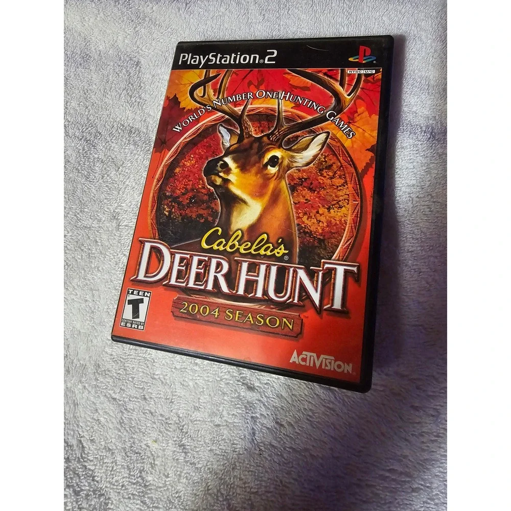Cabela's Deer Hunt 2004 Season PS2 Playstation 2 Hunting Game‎ Activision